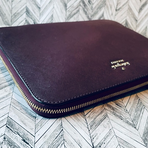 Kate Spade Everpurse Quentin Mahogany Wristlet - Picture 6 of 16